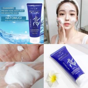 Reihaku Hatomugi Anti-Acne Facial Cleanser 130Gr